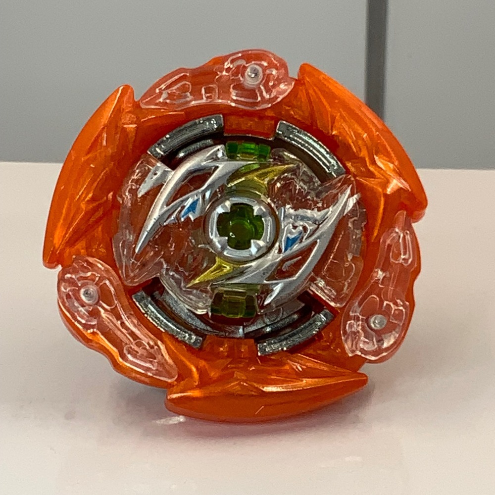 Takara Tomy Beyblade Burst B-161 Booster Glide Ragnaruk Orange Stamina Top